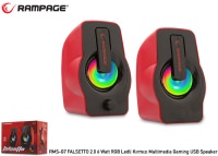RAMPAGE RMS-G7 FALSETTO 2.0 6 Watt RGB Multimedia Gaming Speaker - 1